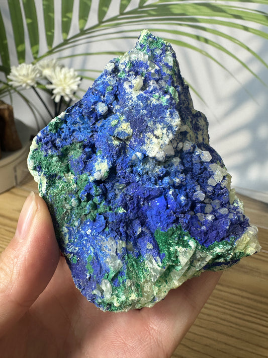 Wholesale High Quality Rough Blue Azurite Crystal Specimen Raw Stone For Decoration